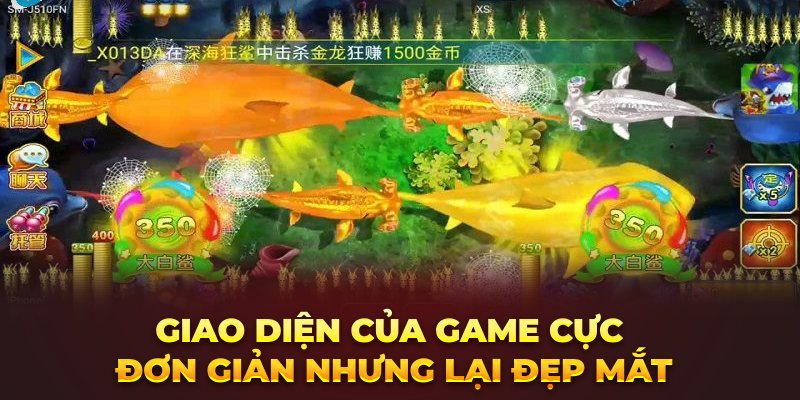 Giao diện của game cực đơn giản nhưng lại đẹp mắt